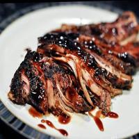 Brown Sugar and Balsamic Glazed Pork Loin image