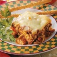 Cheesy Shell Lasagna image