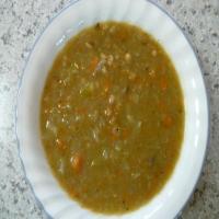 Carrot, Bean and Cabbage Soup image