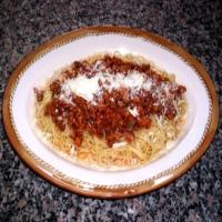 Ev's Greek Spaghetti Dinner_image