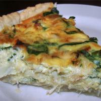 Crab and Swiss Quiche image