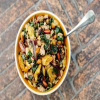 Sourdough Stuffing With Kale and Dates image