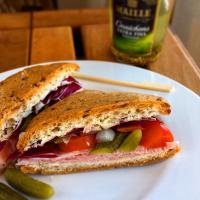 Ham Sandwich with Crunchy Maille® Cornichons image