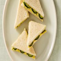 Curried-Egg-Butter Tea Sandwiches image
