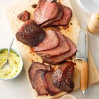 The Best Grilled Sirloin Tip Roast_image