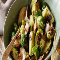 Brussels Sprouts with Mushrooms and Ginger_image