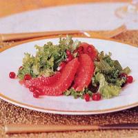 Grapefruit, Mustard Green, and Date Salad_image