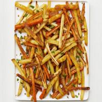 Roasted Carrots, Parsnips and Fries_image
