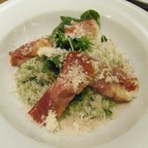 Parma ham mozzarella risotto_image
