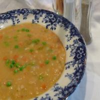 Split Pea Soup With Fresh Peas and Potatoes image
