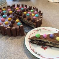 Oreo® Cheesecake with Kit Kat® and M&M's®_image