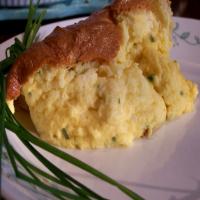 Cheese Souffle With Scallions and Chives image