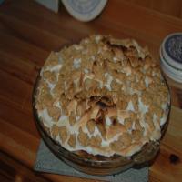Peanut Butter Pie With Meringue Topping image