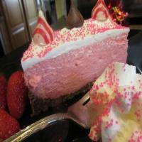 LADY ROSE'S FAUX PINK CHAMPAGNE KISSED CHEESECAKE_image