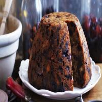 Chocolate stout steamed pudding_image