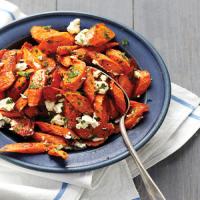 Roasted Carrots with Feta and Parsley_image