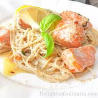 Salmon Pasta Dish Recipe - (4.5/5)_image