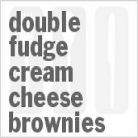 Double Fudge Cream Cheese Brownies_image