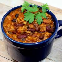 Laura's Quick Slow Cooker Turkey Chili image
