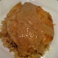 Parmesan Tilapia with a White Wine Sauce_image