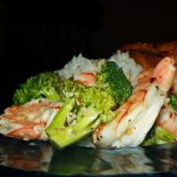 Roasted Shrimp and Broccoli image