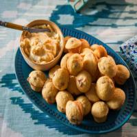 Bacon Corn Muffins with Orange Butter_image
