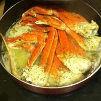 Charlize's Garlic Butter Crab Legs image
