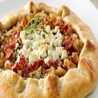 Caramelized Onion And Bacon Galette_image