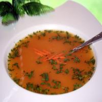 Curried Carrot and Coriander Soup image