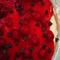 Low-Fat Cherry Cheesecake Pudding Pie image