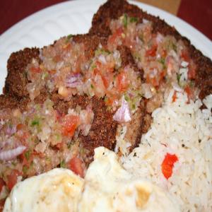 Silpancho (Traditional Bolivian Meal)_image