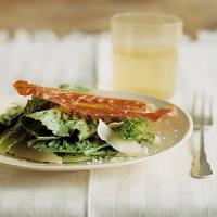 Romaine Salad with Prosciutto Crisps image