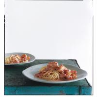 Capellini with Shrimp and Creamy Tomato Sauce_image