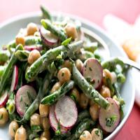 Warm Chickpea and Green Bean Salad With Aioli image