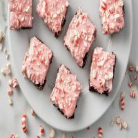 Frosted Peppermint Brownies image