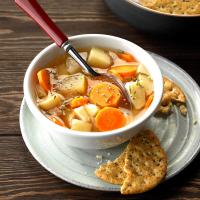 Slow Cooker Parsnip and Apple Soup image