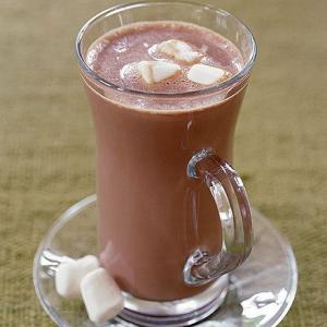 Deluxe hot chocolate with marshmallows image
