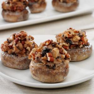 Stuffed White Mushrooms With Pecans image