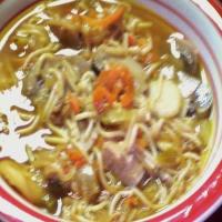 Sherry's chow mein chicken soup image