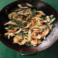 Stir-Fried Chicken with Bok Choy image