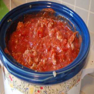 Lazy Day Turkey Meat Sauce (For Spaghetti) image