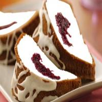 Cranberry-Filled Sour Cream Coffee Cake with Orange Glaze_image