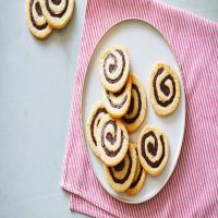 Coconut-Chocolate Pinwheel Cookies image