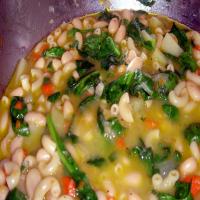Tuscan White Bean Soup image
