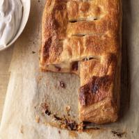 Pear and Sour Cherry Flat Pie image