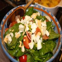 Wilted Spinach & Bacon Salad image