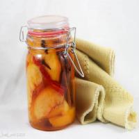 Habanero Pickled Peaches image