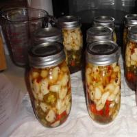 Pickled Garlic with Jalapenos_image