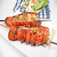 Grilled Lobster Tails with Garlic Butter image