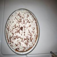 easy microwave chocolate creme pie_image